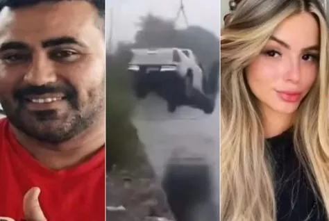 Caminhonete cai de viaduto e casal morre no Rio de Janeiro