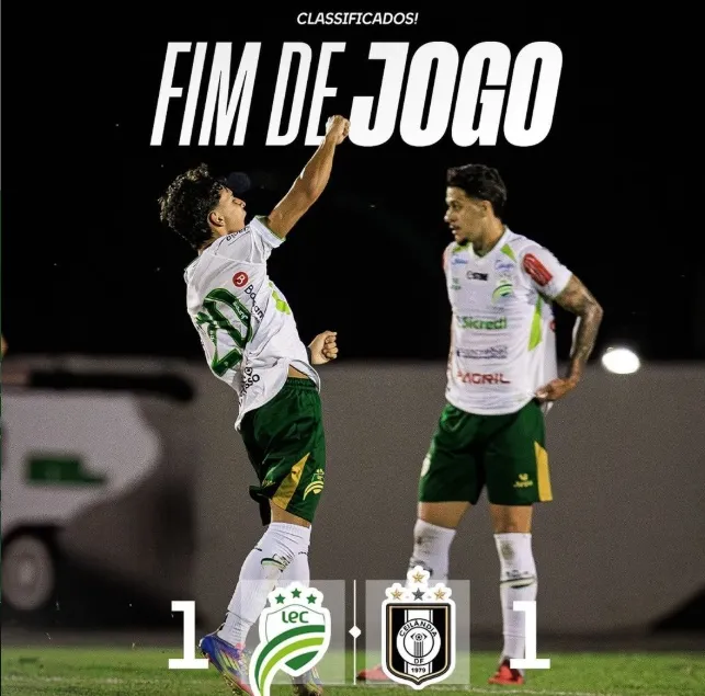 Luverdense empata com o Ceilândia e garante classificação para a terceira fase da Série D