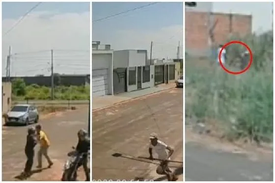 Homem tenta matar desafeto a tiros e termina morto com golpes de facão 